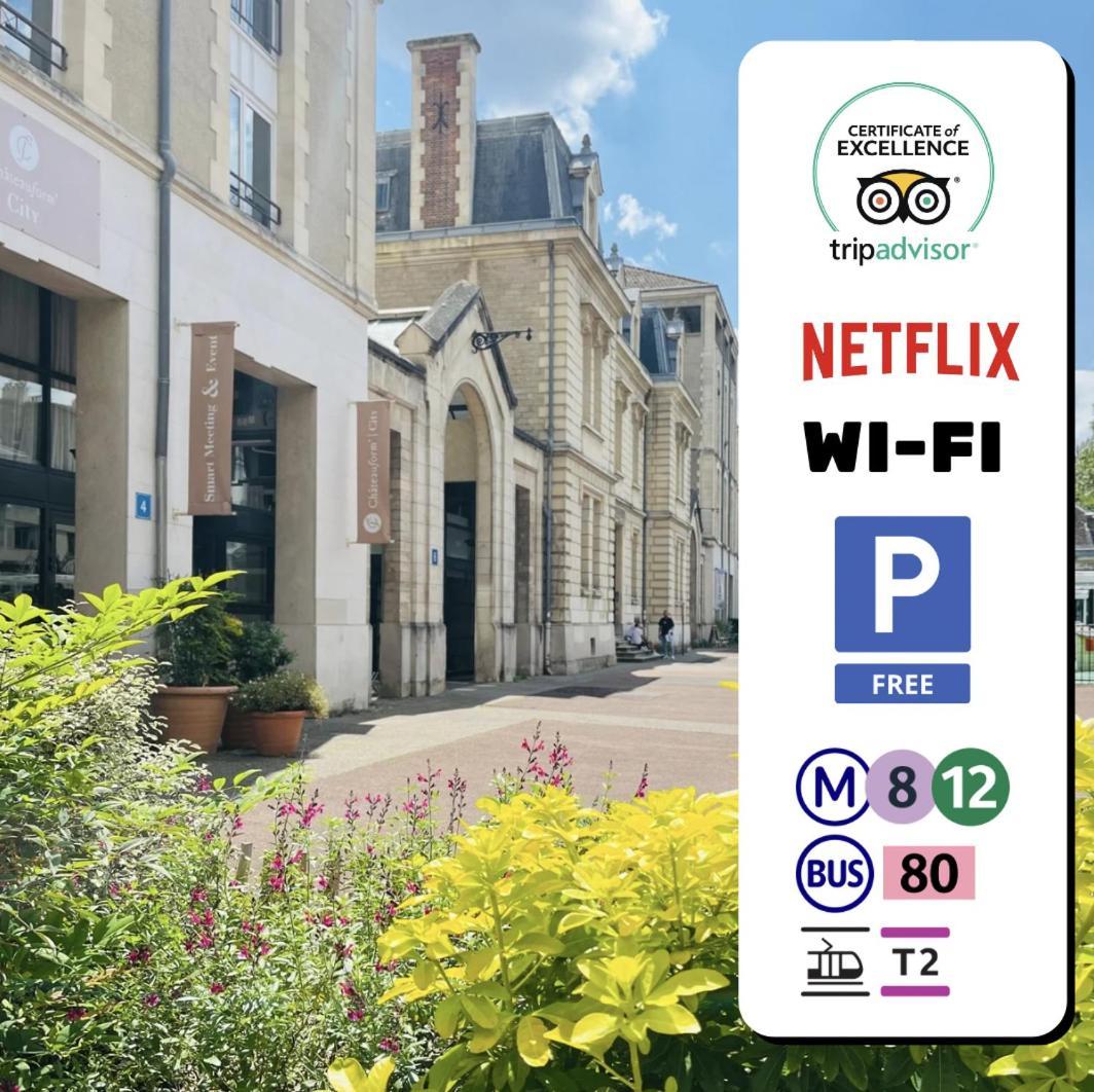 Full Appartment - Paris Porte De Versailles Issy-les-Moulineaux Eksteriør billede
